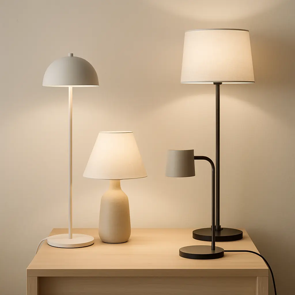 modelos de lámparas de pie para sala