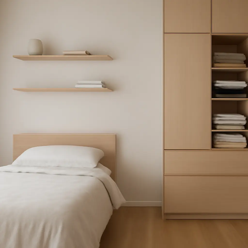 armario y organización en recámara