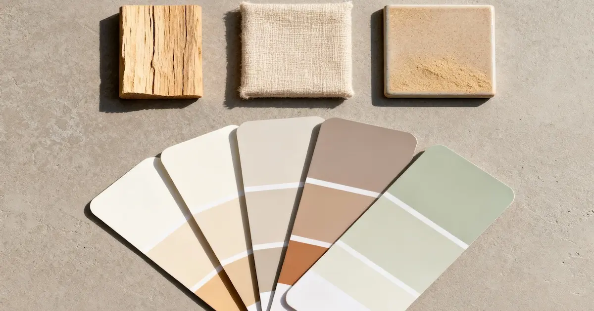 Colores minimalistas para dormitorio: paleta cálida y tranquila